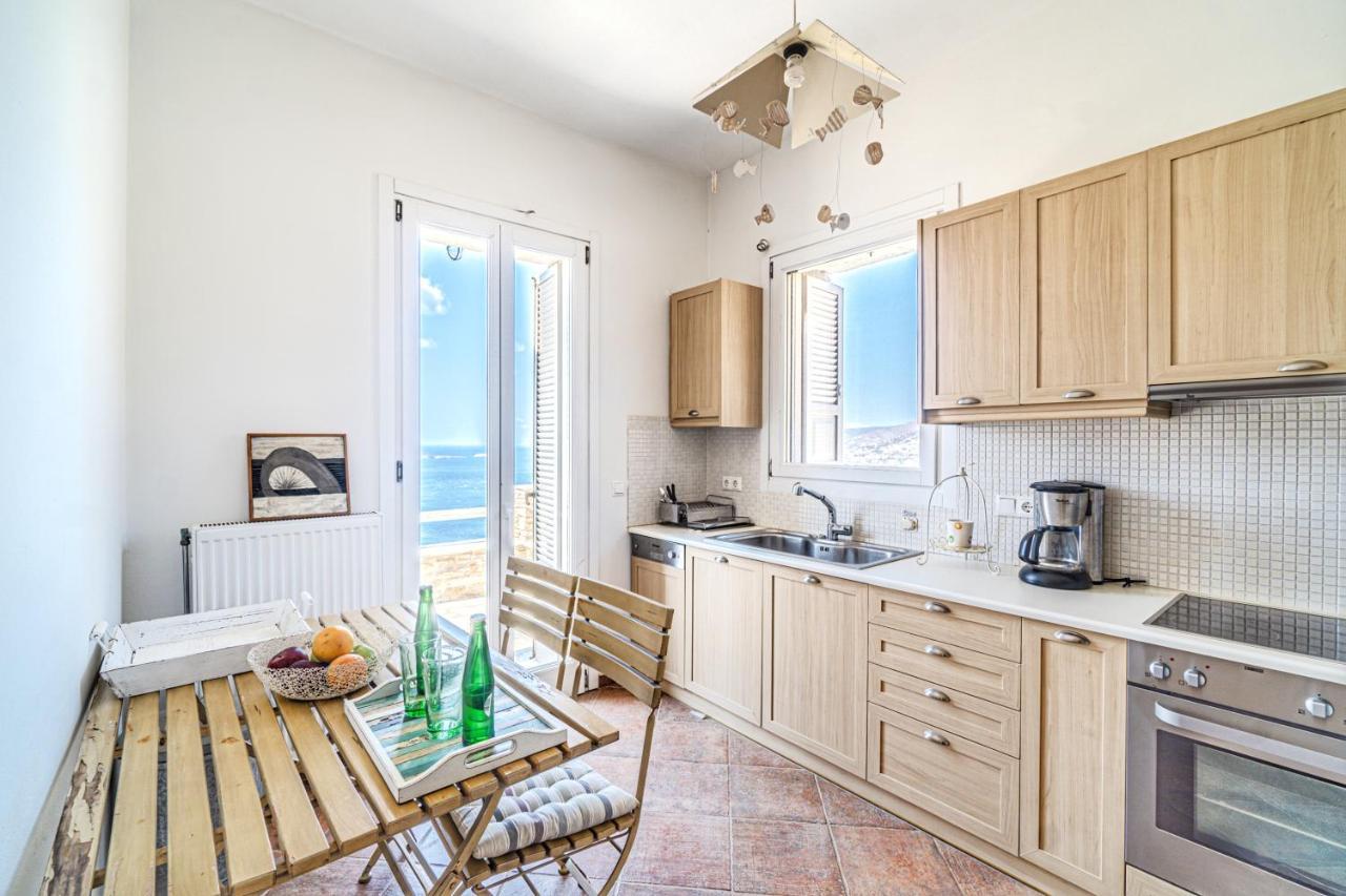 Irida Villa - Sea & Sunset Flats By Explore Andros Μπατσί Εξωτερικό φωτογραφία