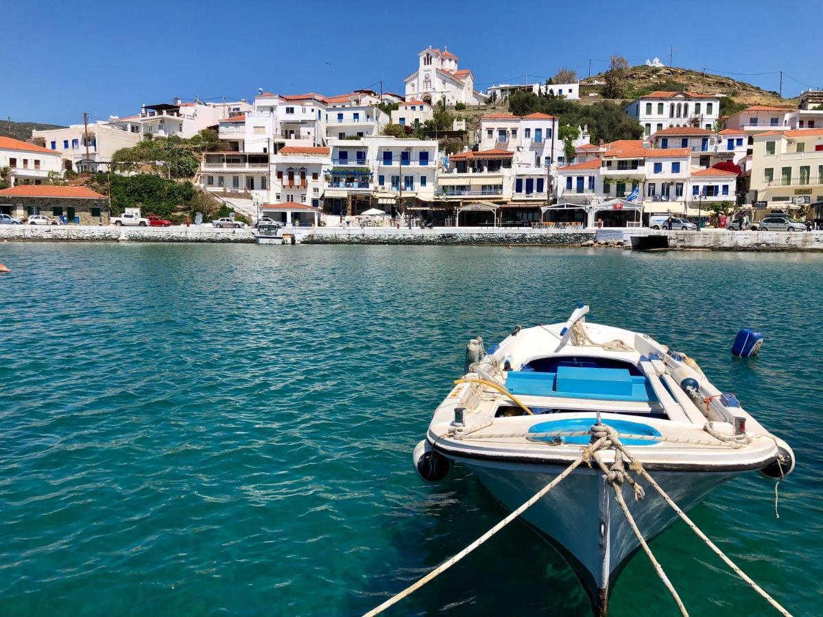Irida Villa - Sea & Sunset Flats By Explore Andros Μπατσί Εξωτερικό φωτογραφία