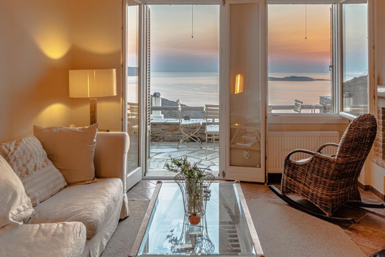Irida Villa - Sea & Sunset Flats By Explore Andros Μπατσί Εξωτερικό φωτογραφία