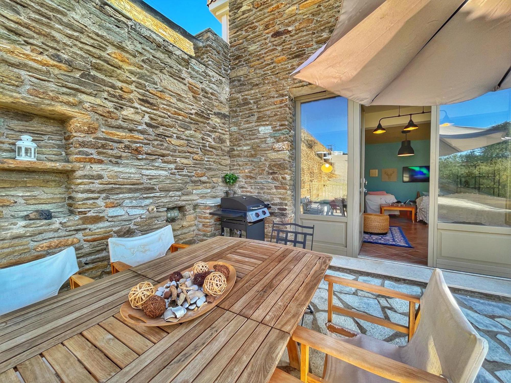 Irida Villa - Sea & Sunset Flats By Explore Andros Μπατσί Εξωτερικό φωτογραφία